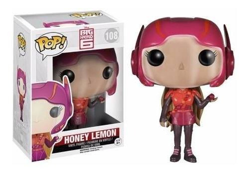 Boneco Honey Lemon Big Hero 6 Pop! Funko 04663