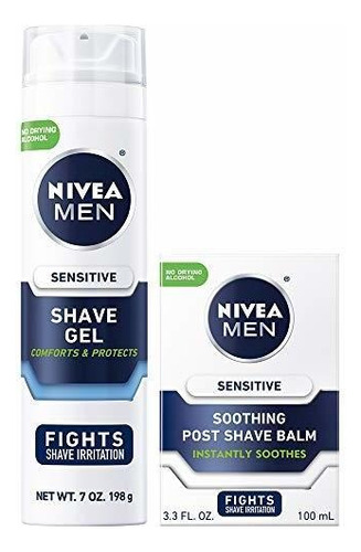 Depilación Para Hombres - Nivea Men Sensitive Shaving Sk