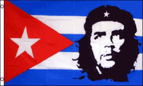 Bandera Che Guevara  Cuba 150 Cm X 90 Cm