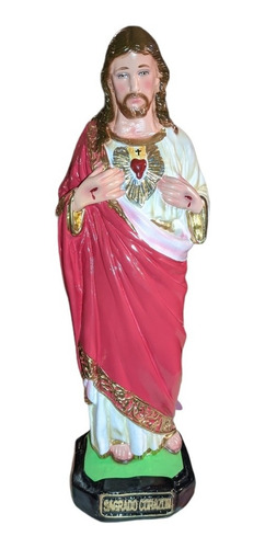 Imagen 4 de 4 de Sagrado Corazón De Jesus Estatuilla, Figura.