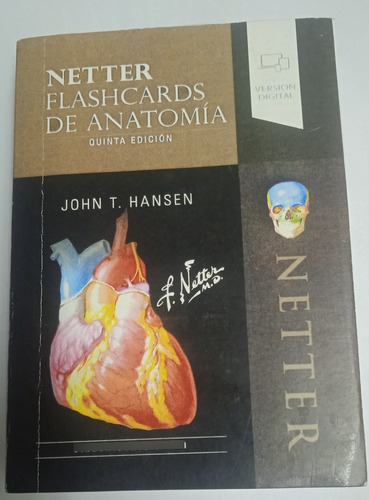 Netter Flashcards De Anatomia 5ta. Edición 55$ 