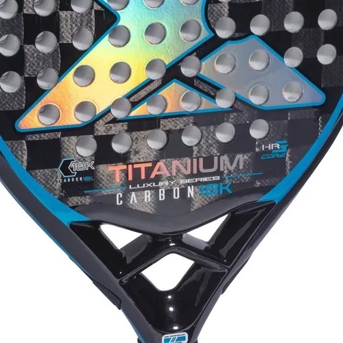 Paleta Paddle Nox Titanium Carbon 18k Importada + Funda