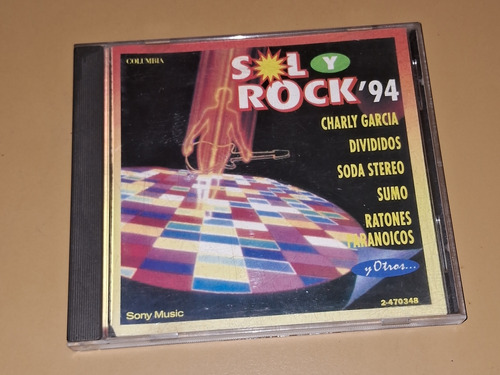 Cd Sol Y Rock 94' - Compilado De Rock Nacional