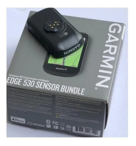 Gps Garmin Edge 530 Sensor Bundle Completo + Case E Pelicula