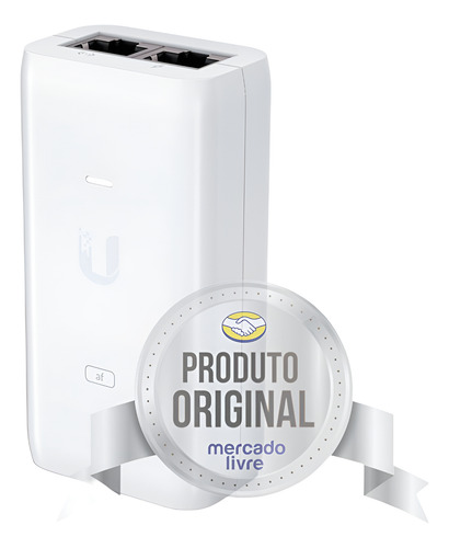 Fonte Injetor 48v Ubiquiti U-poe-af 802.3af Gigabit Ethernet