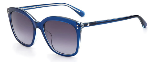 Kate Spade New York Anteojos De Sol Para Mujer, Azul, 55 Mm 