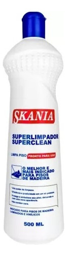 Limpa Piso De Madeira Superclean Pronto Uso Skania 500ml