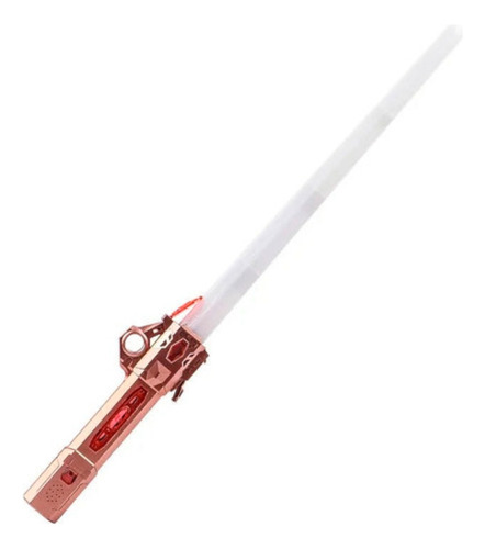 Espada Laser Rgb Luminosa Recargable Usb Sonido Retractil