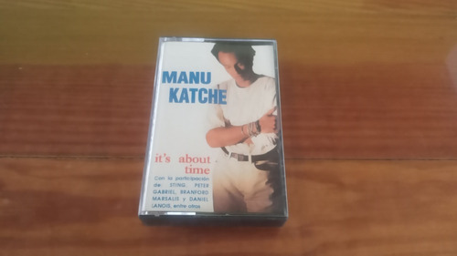 Manu Katche  Its  About Time  Cassette Nuevo 