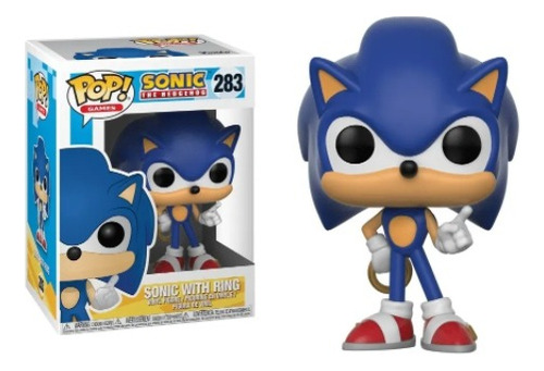 Funko Pop Sonic With Ring 283