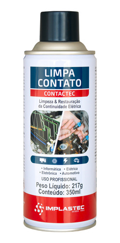 Limpa Contato Contactec 350ml - Implastec
