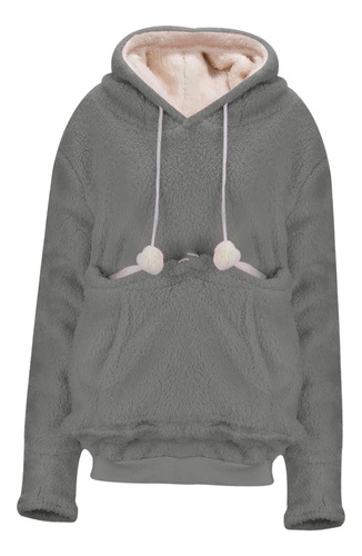 Sudaderas Con Capucha Para Mascotas, Ropa De L Gris Claro