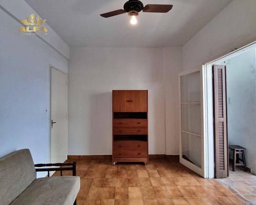 Imagem 6 de 13 de Apartamento A 2 Quadras De Distância Da Praia Das Astúrias Ou Tombo À Venda, 1 Dormitório, 1 Vaga, 50m De Área Útil, Guarujá. - Ap1092