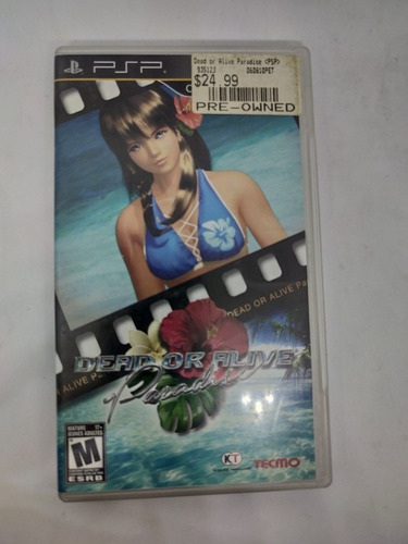 Dead Or Alive Paradise Para Playstation Portable Psp De 10 (Usado)