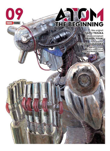 Panini Manga Atom: The Beginning N.9, De Tetsuro Kasahara., Vol. 9. Editorial Panini, Tapa Blanda En Español, 2020