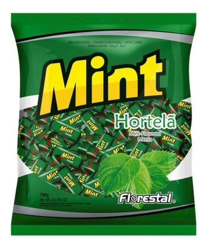 Bala Macia Hortelã Mint 500g