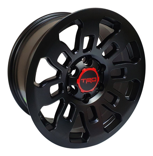 Rines 17 Toyota Trd Pro Tacoma Hilux Fj 6/139 Negro Calidad