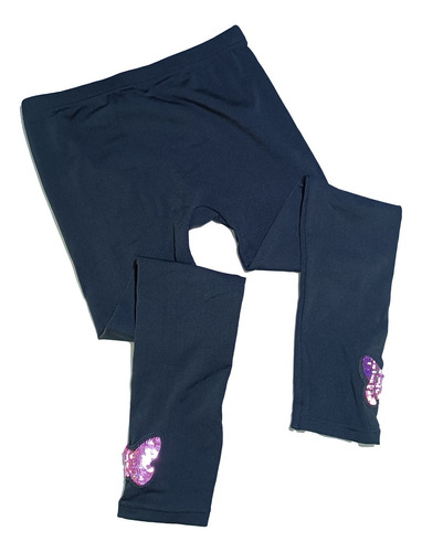 Legging Para Niñas 97% Poliéster 3% Spandex