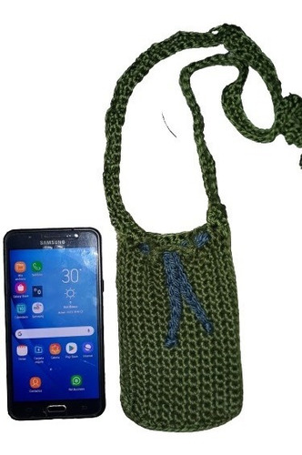 Porta Celular Crochet / Artesanal (tlc59)