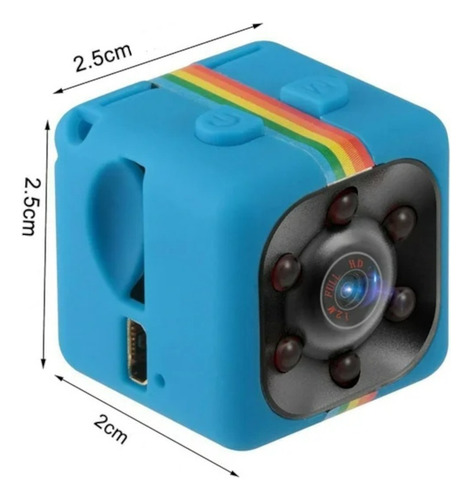 Mini Camara Espia Vision Nocturna Y Deteccion De Movimiento
