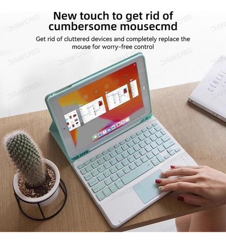 Teclado Táctil Recargable Inalámbrico Universal Danycase