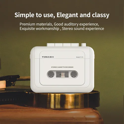 Walkman Cassette Player, Portable Stereo Playback, Suppor...