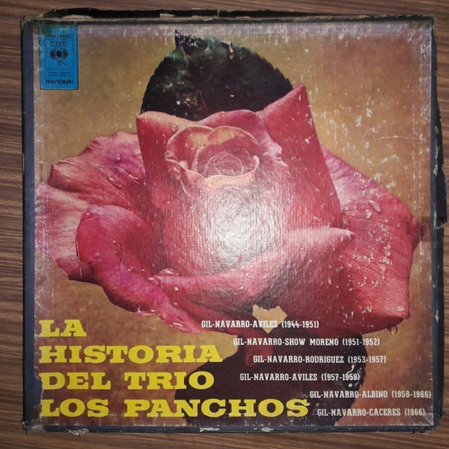 Coleccion Trio Los Panchos Historia Los Panchos 3 Discos