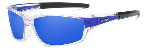 Gafas Dubery para hombre, polarizadas, antirreflectantes, Uv400, color azul