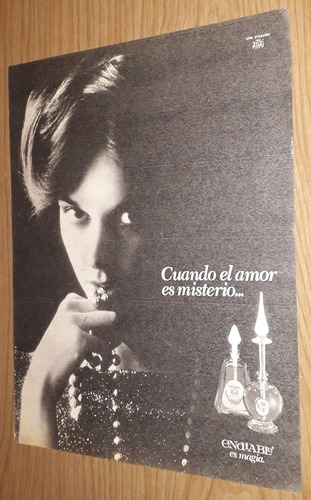 P141 Clipping Publicidad Perfume Mujer Endiable Año 1975 (Usado)