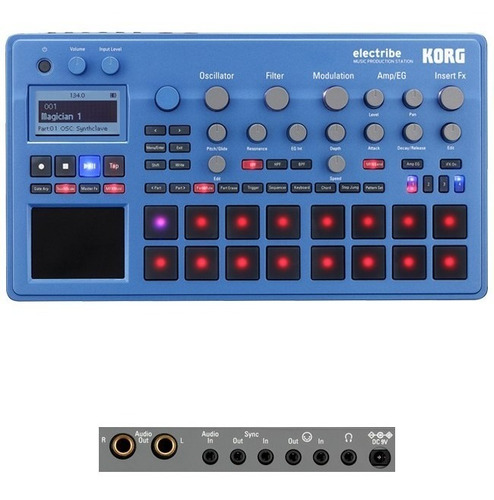 Secuenciador Korg Electribe2 Bl