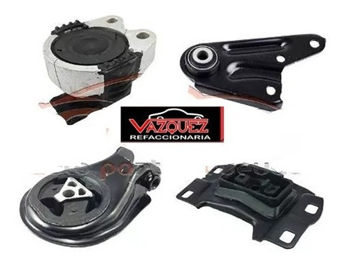 Kit 4 Soportes Motor/trans Mazda 3 04-11 2.0l 04-09 2.3l