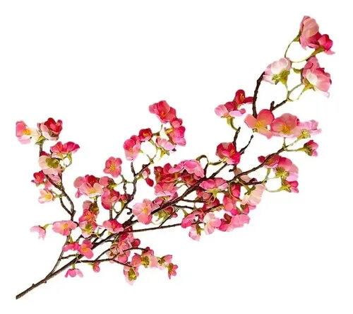 7 Rama De Cerezo Artificial Flor Decoración Vara Flores 1 M | Envío gratis