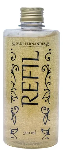Refil Sabonete Líquido Dani Fernandes Tênue 500ml | Glitter