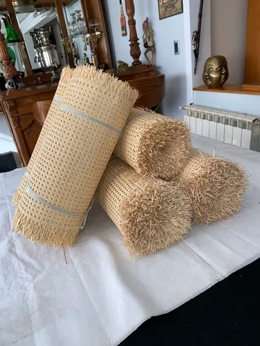 Rattan Esterilla 100 X 41 Punt Frances Natural Vegetal Rollo