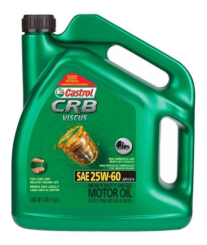 Aceite Crb Viscus 25w-60 4l Castrol