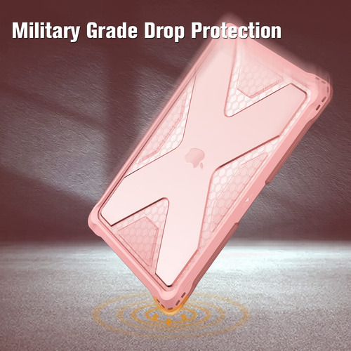 Funda Rigida Para Macbook Air 13 Tpu Resistente Color Rosa