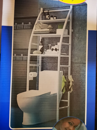 Estanteria Mueble Organizador Para Baño Acero Premium 