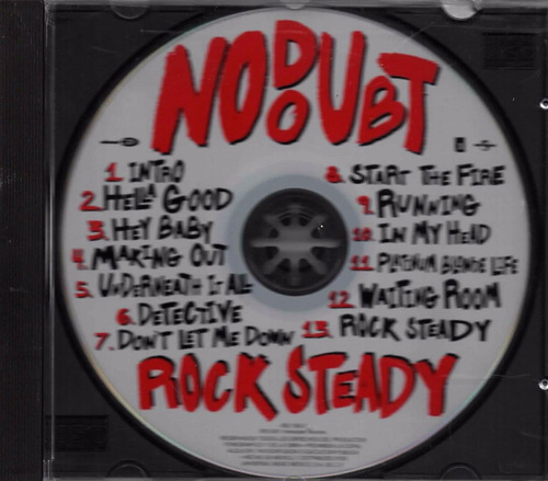 Rock Steady - No Doubt - 2001 - México - Caja Genérica - Cd