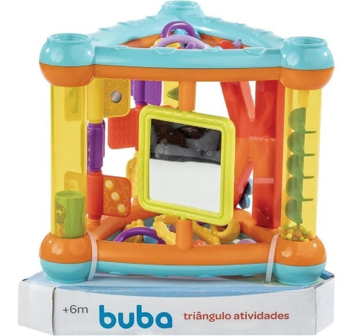 Brinquedo Educativo Triângulo De Atividades Baby 12760 Buba