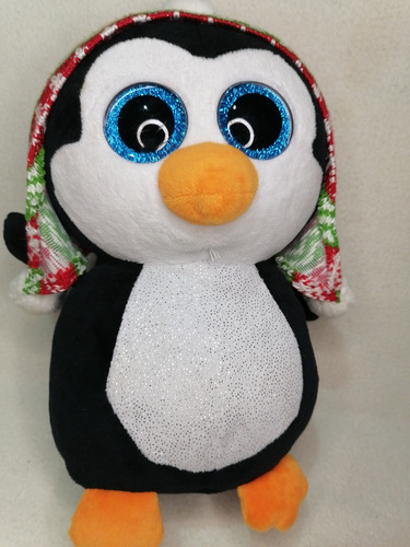 Peluche Original Penelope Pingüino Ojitos Ty 26cm.