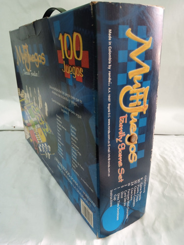 100 Juegos De Mesa, Domino. Ajedrez. Dama. Multijuegos (Usado)