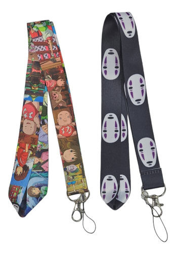 Cintas Para Llaves Llavero Lanyard Viaje De Chihiro Anime