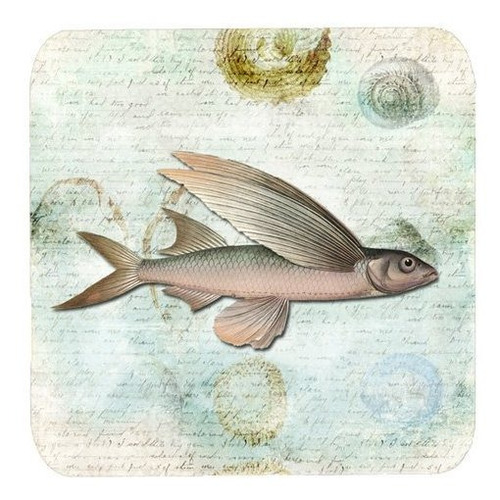 Posavasos De Espuma Caroline's Treasures Fish (juego De 4), 