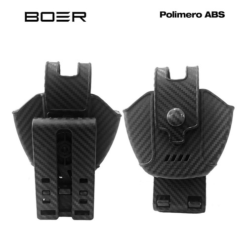 Imagen 4 de 10 de Porta Esposas Táctico Universal De Polimero Boer Coyote Tx