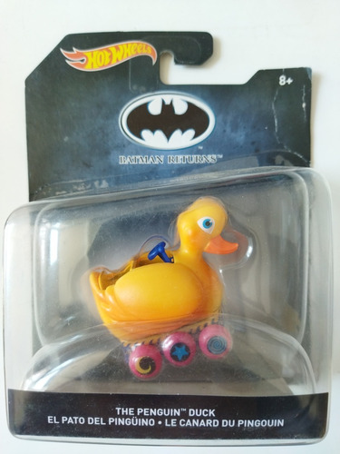 Hot Wheels Batman Batimovil 1/50 Pato Penguin Duck Pinguino