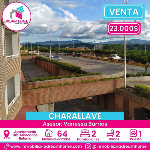 Imagen 1 de 7 de Apartamento Mirador De Betania - Charallave