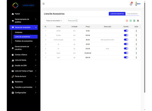 Sistema Erp Industrial De Vestuário E Têxtil Php