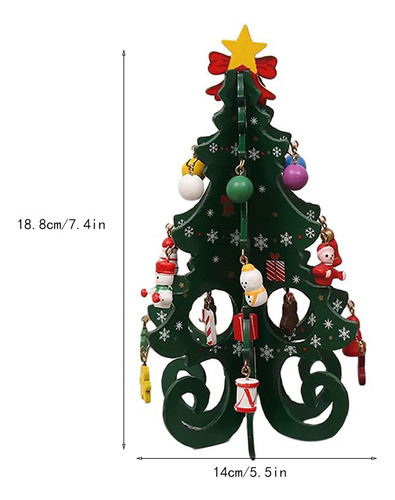 Árbol De Navidad De Madera En Forma De F, Regalo, Árbol De S