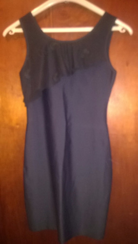 Vestido Lycra Corto Negro Tucci Nuevo Sin Uso Quilmes