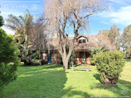 Impecable Chacra En A. Segui Sobre 2.3 Has Con Piscina, Casa Principal, Salon De Eventos, Quincho Y Dependencia